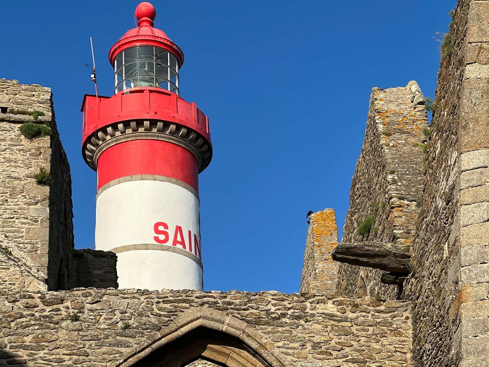 14 – Semaphore and Abbaye de Saint-Mathieu Fin de Terre, Brittany, France
