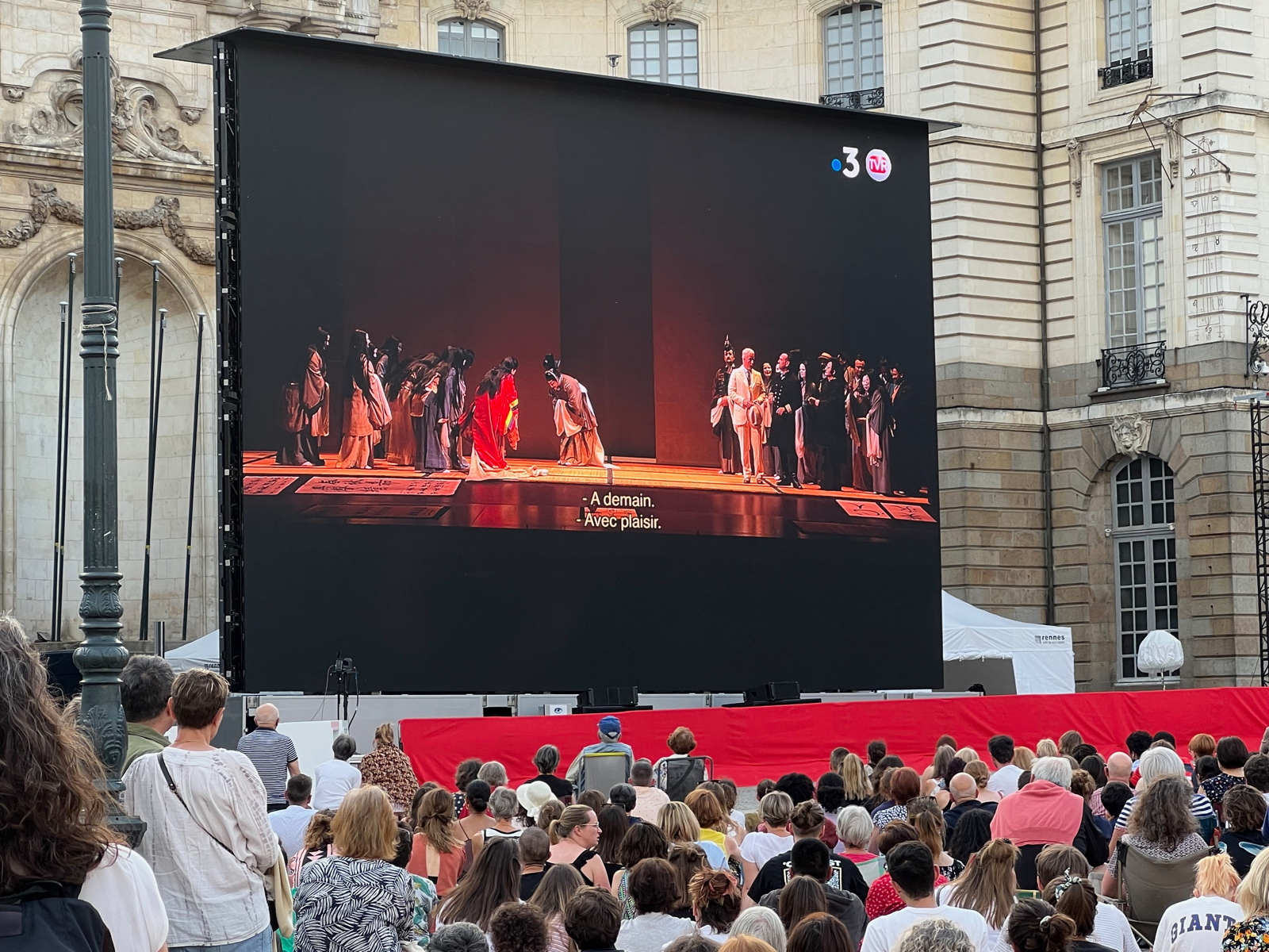 20 – Rennes, Open-air performance of Giacomo Puccini's Madame Butterfly 
