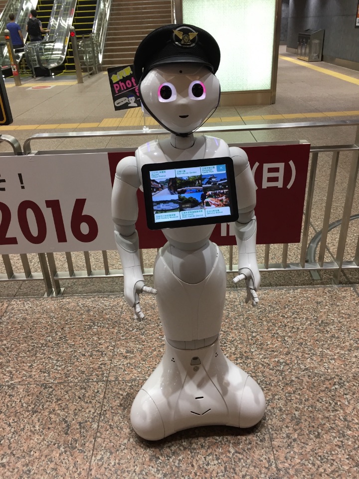 New age professional, Pepper the Softbank robot