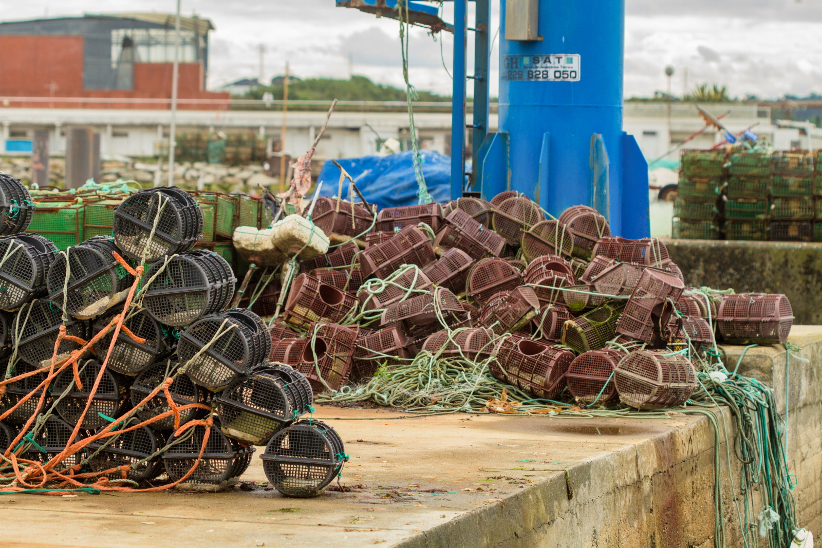 Fishing traps, Portugal